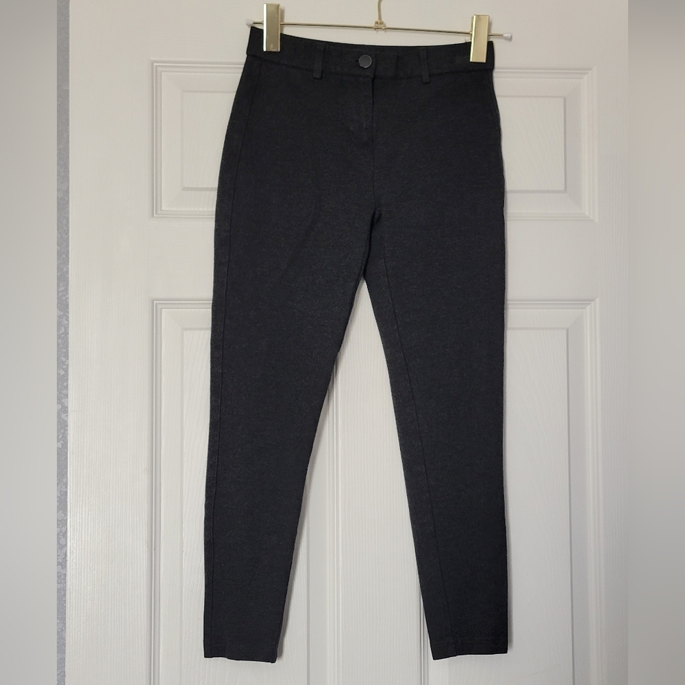 Mario Serrani Charcoal Ponte Pants